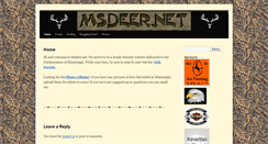 Desktop Screenshot of msdeer.net